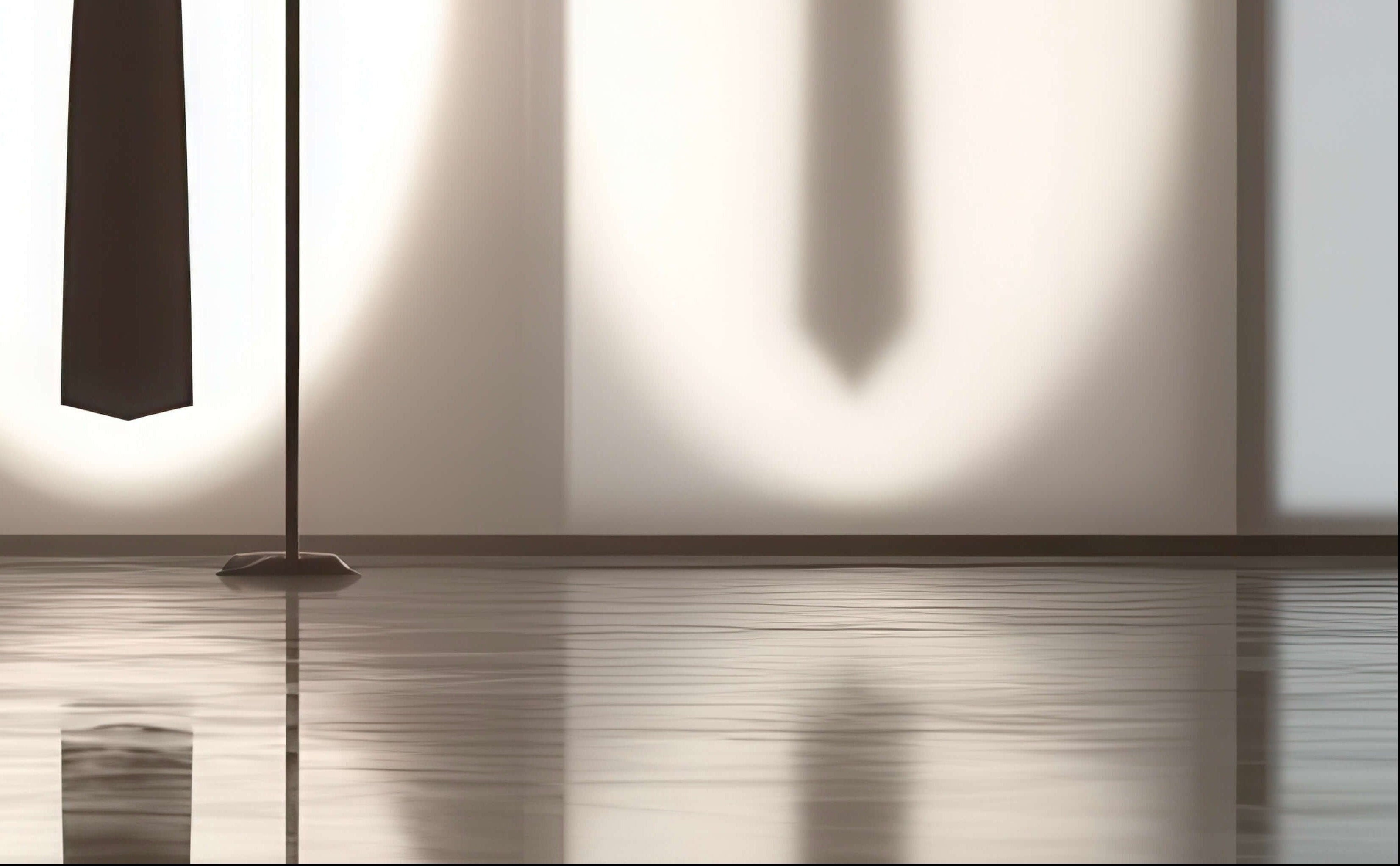 Close-up of a metallic surface with reflections and shadows